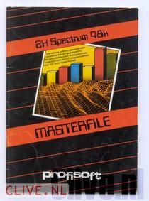 Masterfile ZX Spectrum 48K Manual