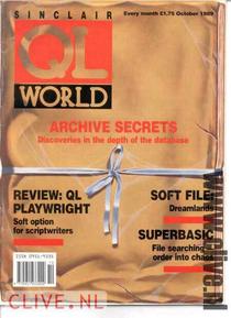 Sinclair QL World 1989 October
