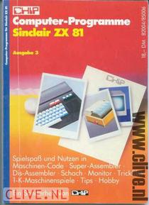 Computer-Programme Sinclair ZX 81 Ausgabe 3