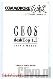 GEOS Dekstop 1.5 User's Manual