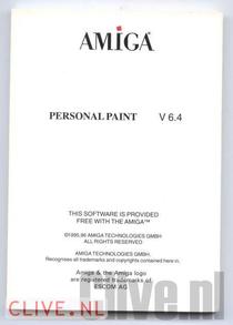 Personal Paint V 6.4 for Amiga Manual