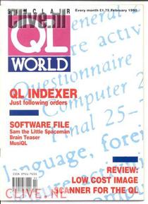 Sinclair QL World 1990  February