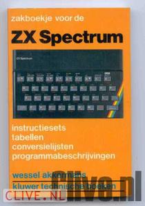 Zakboekje voor zx spectrum