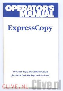 ExpressCopy Operator's Manual