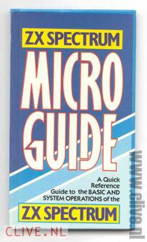 Microguide for the ZX Spectrum