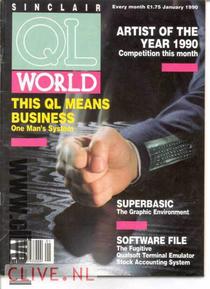 Sinclair QL World 1990 January