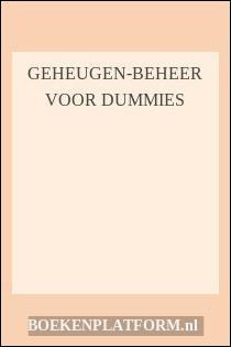 Geheugen-beheer voor Dummies
