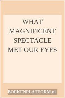 What magnificent spectacle met our eyes