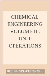 Chemical Engineering Volume Ii Unit Operations