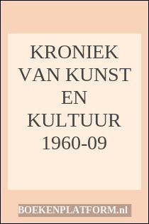 Kroniek van kunst en kultuur 1960-09