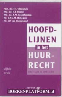 Hoofdlijnen in het huurrecht